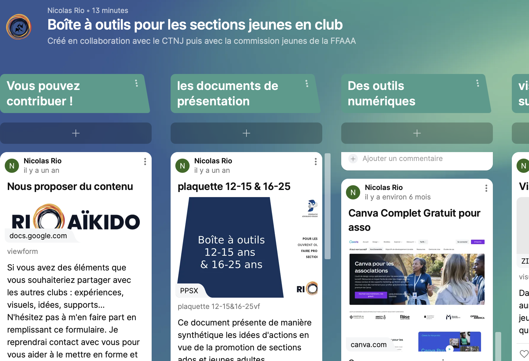 Un outil pour les&nbsp;clubs